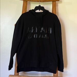 Armani Exchange Black Hoodie